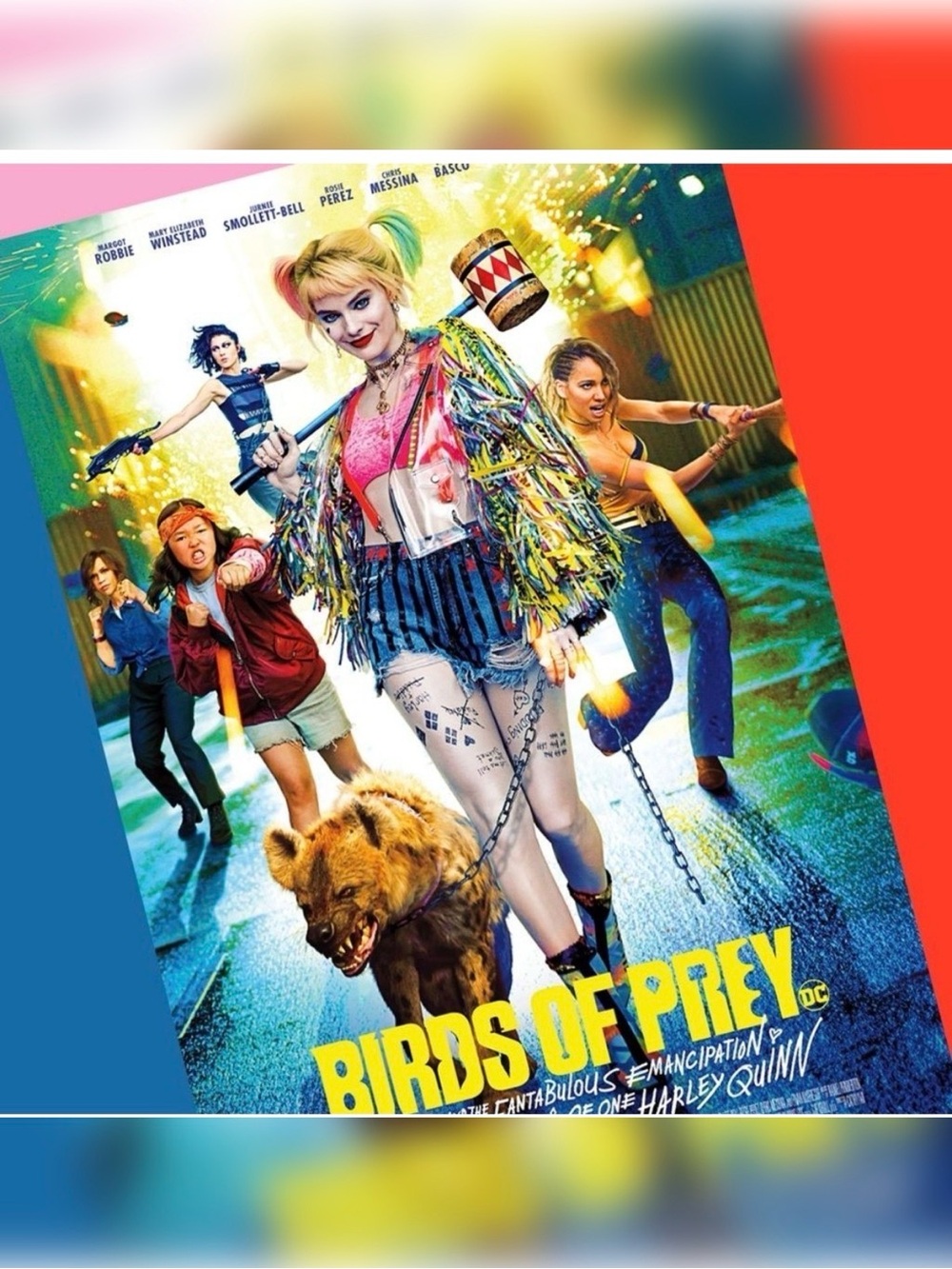 BIRDS OF PREY Harley Quinn EYES Zip Around Wallet πHOST PICKπ NEW - Picture 8 of 10